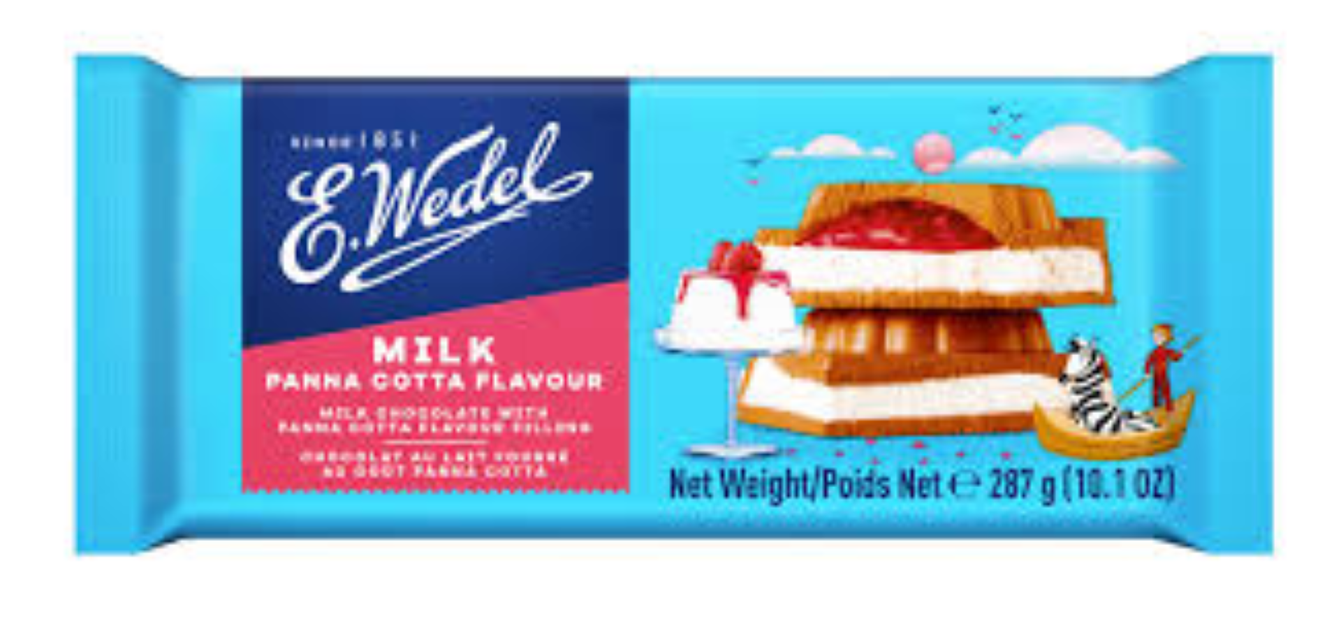WEDEL MILK CHOCOLATE PANNA COTTA 287G